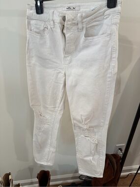Willow & Root White Distressed Women’s Jeans